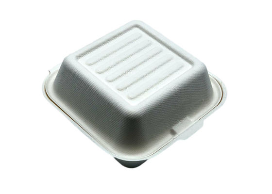 Sandwich 20g 150x150x40mm Biodegradable Takeout Containers