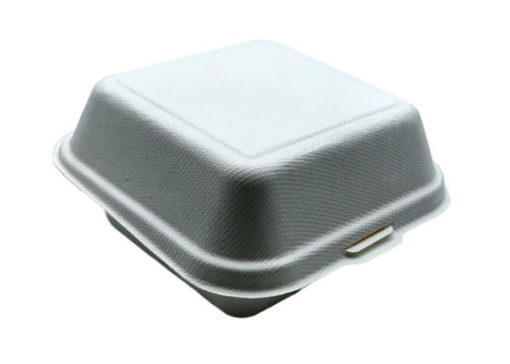 Sandwich 20g 150x150x40mm Biodegradable Takeout Containers